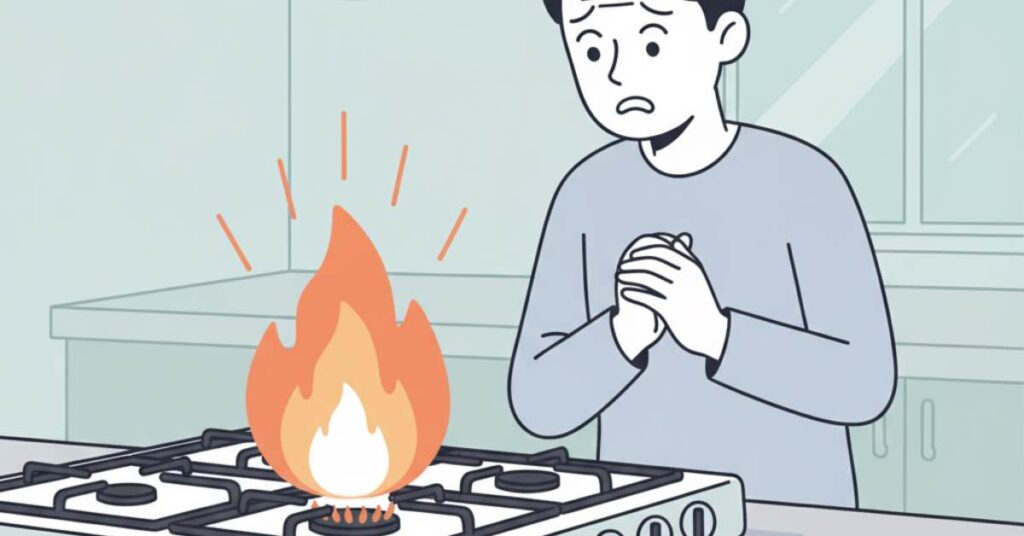 How to Fix Orange Flame in Gas Burner - an easy step by step guide in 5 simple steps 2 how to fix orange flame in gas burner
why there is orange flame in my gas burner