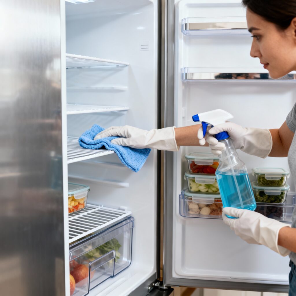 Best Ways to Remove Smell from Fridge: DIY - 6 Simple Tips to Keep Your Refrigerator Fresh 4 best ways to keep fridge clean
step 3 wash the interior of refrigerator
clean the fridge