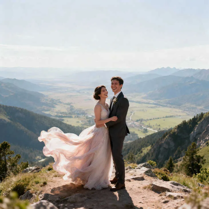 Create Stunning Pre-Wedding Photos with AI for Free: 10 Unique Prompts for Couples 9 AI generated pre-wedding photoshoot
ai makes pre-wedding photos for couple