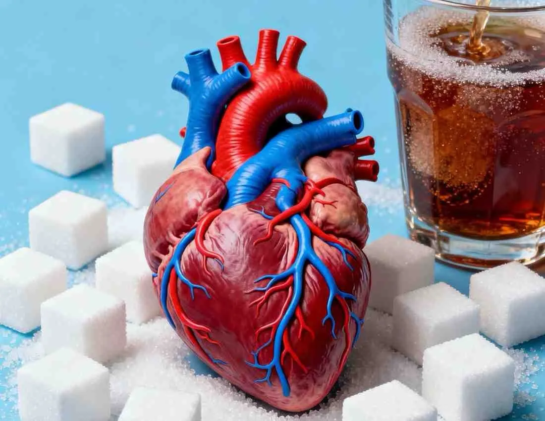 Latest Research Reveals How High Sugar Intake Dramatically Increases Heart Disease Risk 2 high sugar intake causes heart disease, high sugar consumption increases risk of heart diseases, heart diseases